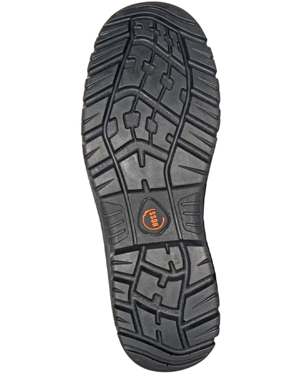 Image #7 - Hoss Men's Lorne 6" Lace-Up Work Boots - Composite Toe, Black, hi-res