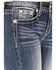 Image #4 - Miss Me Women's Dark Wash Mid Rise Stretch Bootcut Jeans , Dark Wash, hi-res