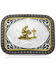 Image #1 - Montana Silversmiths Desert Sky Belt Buckle with Praying Cowboy, Silver, hi-res