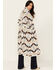 Image #1 - Shyanne Women's Southwestern Print Long Cardigan, Off White, hi-res