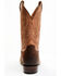 Lucchese Men's Gordon Western Boots - Broad Square Toe, Chocolate, hi-res