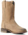 Ariat Men's Downtown Western Boots - Round Toe, Grey, hi-res