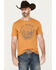Image #1 - Cinch Men's Desert Scenic Short Sleeve Graphic T-Shirt, Mustard, hi-res