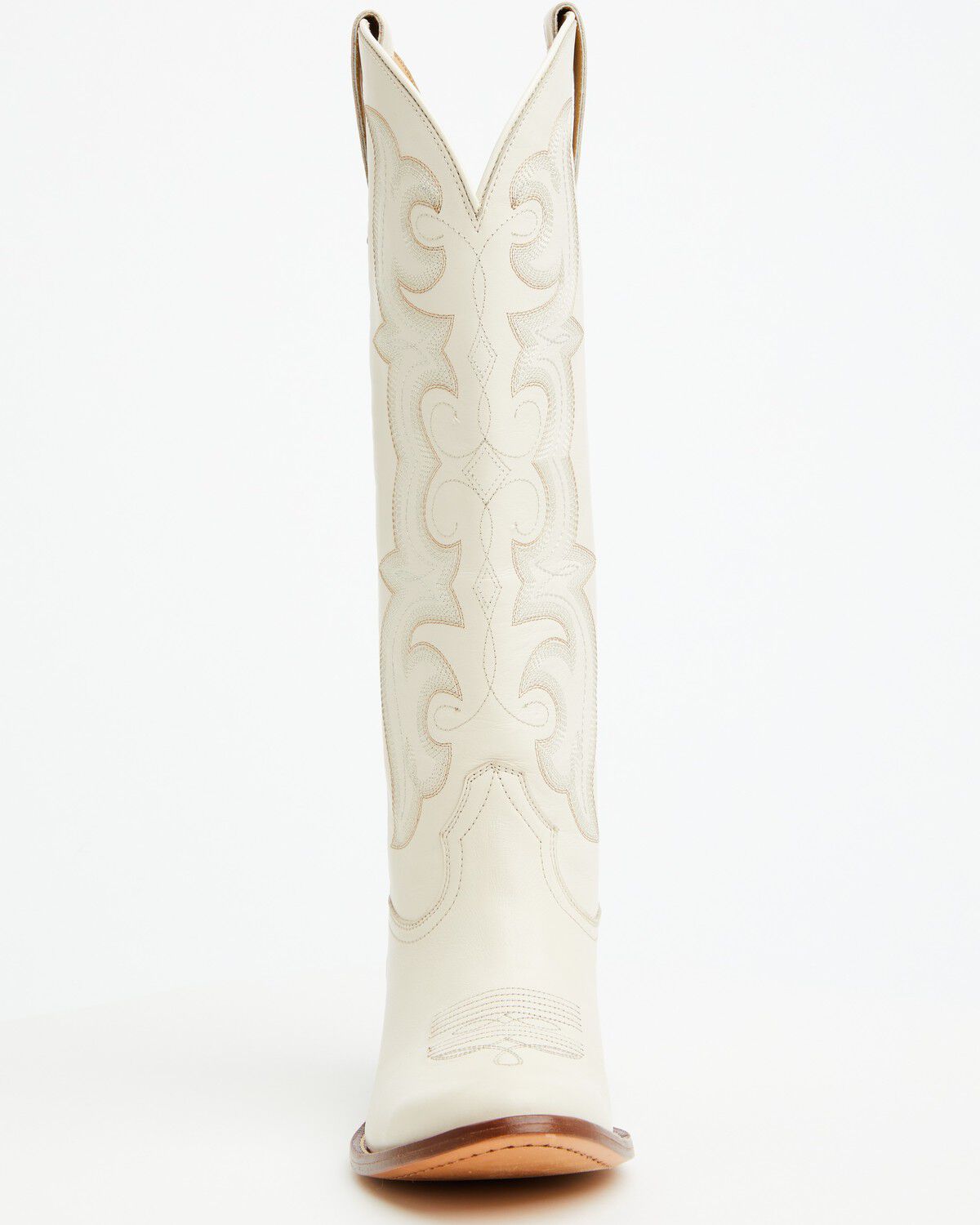 Image #4 - Shyanne Women's Amy Tall Western Boots - Round Toe, Cream, hi-res