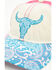 Image #2 - Trenditions Women's Catchfly Steerhead Paisley Print Baseball Cap, Pink, hi-res