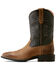 Image #5 - Ariat Men's Sport Western Boots - Broad Square Toe , Brown, hi-res