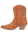 Image #3 - Dingo Women's Sugar Bug Suede Fashion Booties - Round Toe, Caramel, hi-res