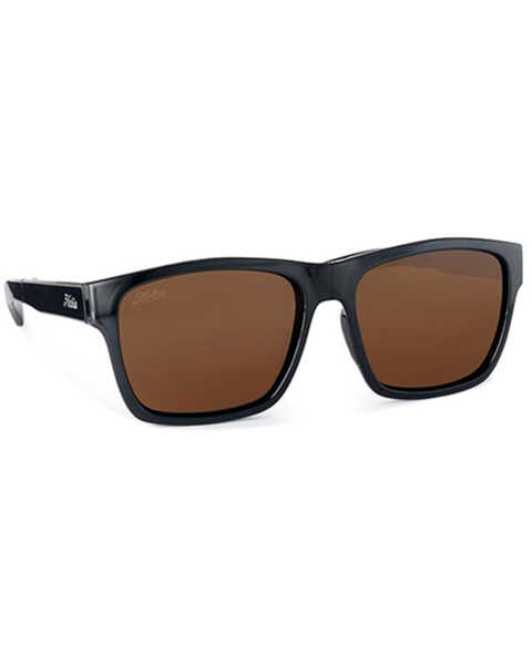 Image #1 - Hobie Men's Imperial Shiny Black & Copper 2" Foldable Polarized Reader Glasses , Black, hi-res