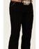 Image #2 - Ariat Men's M7 Black Legacy Wash Stretch Slim Straight Jeans, Black, hi-res