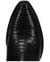Image #6 - Dan Post Women's Exotic Lizard Celine Western Boots - Snip Toe, Black, hi-res
