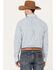 Wrangler Men's Classics Paisley Print Long Sleeve Button Down Western Shirt, Teal, hi-res