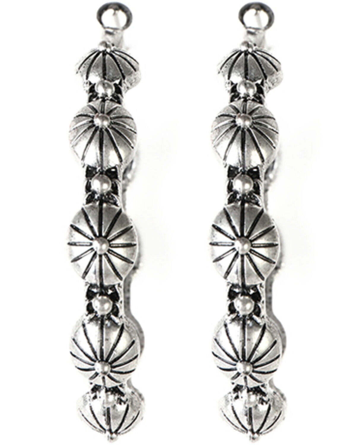 Image #1 - Cowgirl Confetti Women's Never Fails Earrings, Silver, hi-res