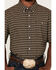 RANK 45 Men's Steer Small Plaid Print Short Sleeve Button Down Western Shirt - Big & Tall , Black, hi-res