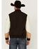 Image #4 - RANK 45® Men's Color Block Bomber Filled Windbreaker Jacket, Coffee, hi-res