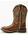 Image #3 - Cody James Boys' Holden Western Boots - Broad Square Toe, Brown, hi-res