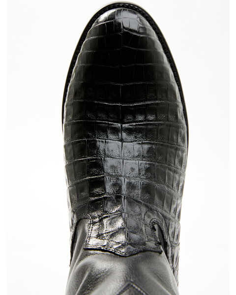 Image #6 - Cody James Black 1978® Men's Carmen Exotic Caiman Belly Roper Boots - Medium Toe , Black, hi-res