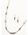 Image #1 - Shyanne Women's Strawberry Skies Stamped Cactus Jewelry Set - 2 Piece, Silver, hi-res