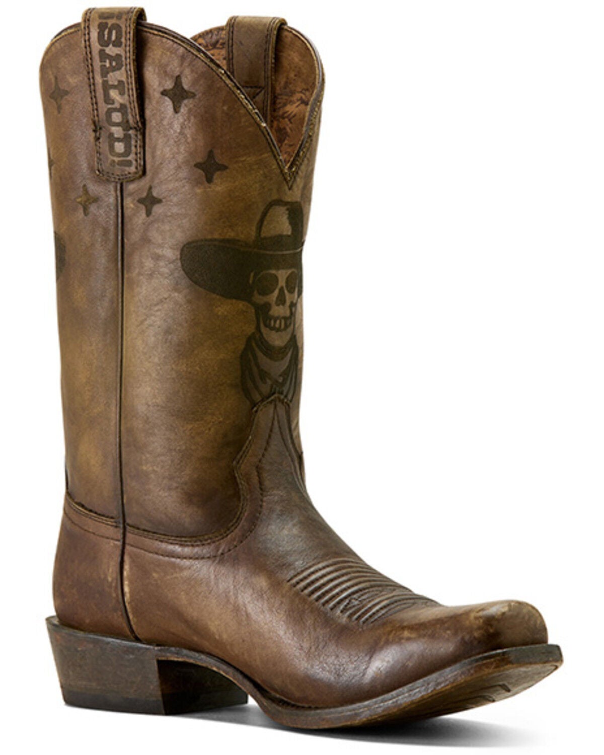 Ariat X Sendero Men's High Stepper Western Boots - Square Toe, Brown, hi-res