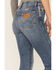Image #3 - Wrangler Women's High Rise 626 Westward Dark Bootcut Jeans, Blue, hi-res