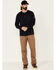 Ariat Men's FR Air Henley Long Sleeve Work Shirt , Navy, hi-res