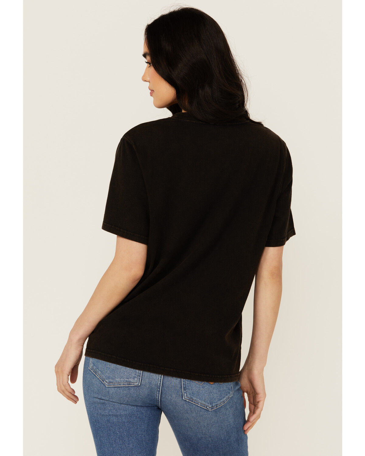 Image #4 - Idyllwind Women's Not Today Cowboy Boyfriend Fit Short Sleeve Graphic Tee, Black, hi-res