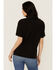 Image #4 - Idyllwind Women's Not Today Cowboy Boyfriend Fit Short Sleeve Graphic Tee, Black, hi-res