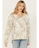 Image #1 - Cleo + Wolf Women's Space-Dye Baja Hoodie, Cream, hi-res