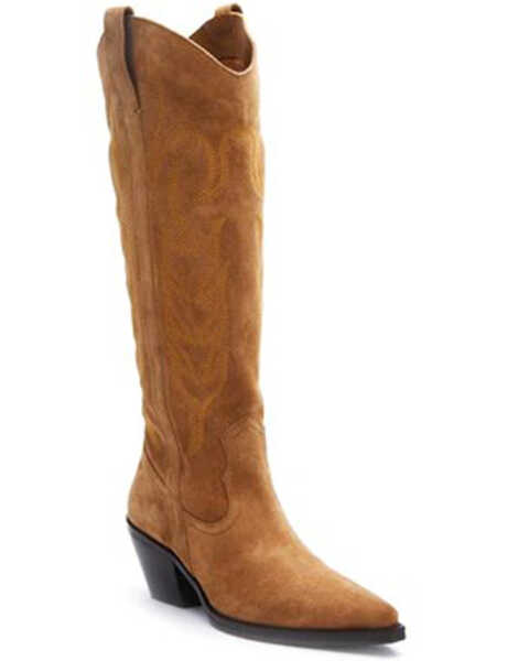 Matisse Women's Agency Western Boots - Snip Toe, Tan, hi-res