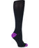 Image #2 -  Shyanne Women's 3-Pair Support Crew Socks, Black, hi-res