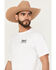 Image #3 - Kick Brass Men's Pledge Of Allegiance Short Sleeve Graphic T-Shirt, White, hi-res