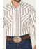 Image #3 - Ely Walker Men's Striped Long Sleeve Pearl Snap Western Shirt, Tan, hi-res