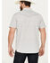 Image #4 - Moonshine Spirit Men's Striped Short Sleeve Western Snap Shirt, White, hi-res