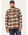 Image #1 - Pendleton Men's Burnside Plaid Print Long Sleeve Western Flannel Shirt , , hi-res