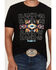 Image #3 - RANK 45&reg; Men's Strom Southwestern Print Short Sleeve Graphic T-Shirt, Black, hi-res