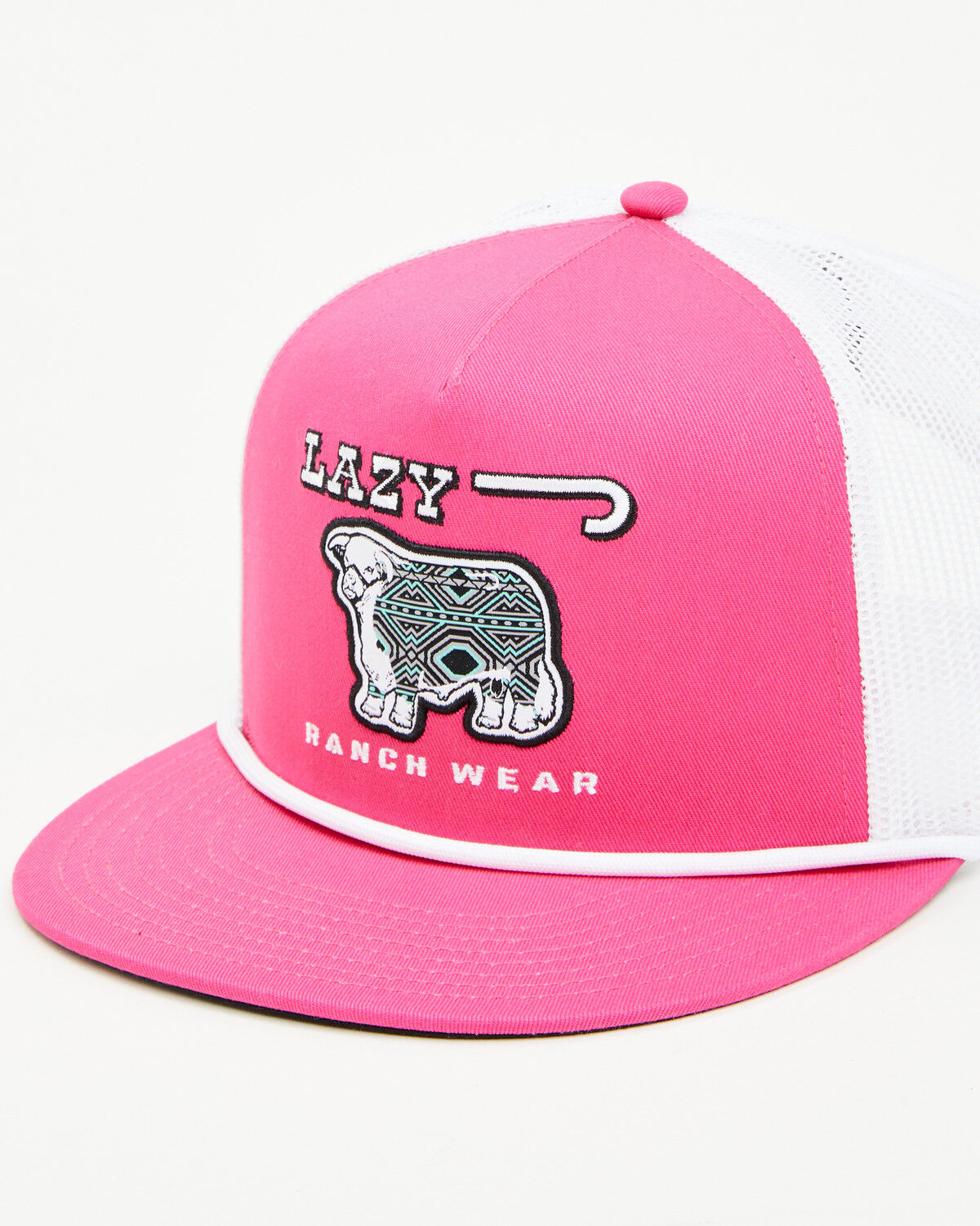 Image #1 - Lazy J Ranch Wear Women's Afterglow Ball Cap, Pink, hi-res