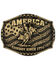 Image #1 - Montana Silversmiths Men's America Since 1776 Attitude Belt Buckle, Silver, hi-res