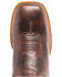 Image #6 - Shyanne Women's Hybrid Leather TPU Sweetwater Western Performance Boots - Broad Square Toe, Brown, hi-res