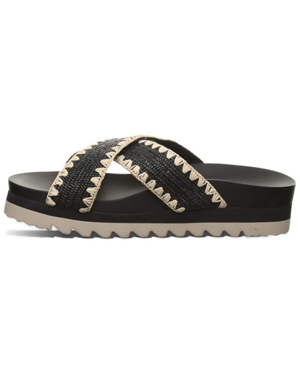 Image #3 - Bearpaw Women's Carina Platform Sandals, Black, hi-res