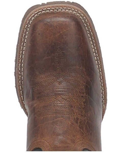 Laredo Men's Isaac Western Boots - Broad Square Toe, Brown, hi-res