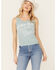 Image #1 - Bandit Women's Honky Tonk Tank Top, Blue, hi-res