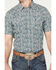 Image #3 - Cody James Men's Crazy Days Paisley Print Short Sleeve Western Snap Shirt, Green, hi-res
