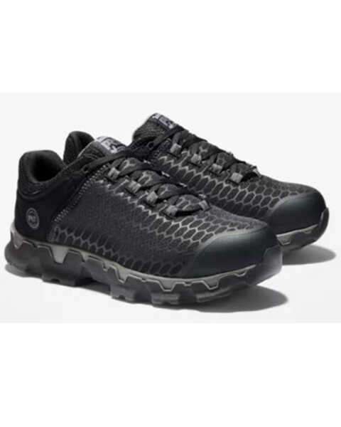 Image #1 - Timberland Men's Pro Powertrain Sport Work Sneaker - Alloy Toe, Black, hi-res