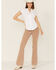 Image #2 - Scully Women's Cap Sleeve Peruvian Cotton Top, White, hi-res