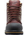 Image #3 - Ad Tec Men's 6" Leather EH Waterproof Work Boots - Steel Toe, Dark Brown, hi-res