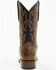 Image #5 - Cody James Men's Exotic Full Quill Ostrich Western Boots - Broad Square Toe , Brandy Brown, hi-res