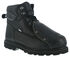 Image #1 - Iron Age Men's Ground Breaker Met Guard Work Boots - Steel Toe, Black, hi-res