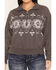 Image #3 - Ariat Women's Fern 1/2 Zip Pullover, Black, hi-res