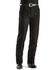 Wrangler Men's 13MWZ Silver Edition Cowboy Cut Original Straight Jeans, Black Denim, hi-res