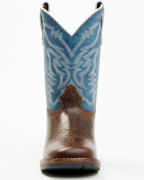 Image #4 - Cody James Boys' Walker Western Boots - Broad Square Toe , Brown, hi-res
