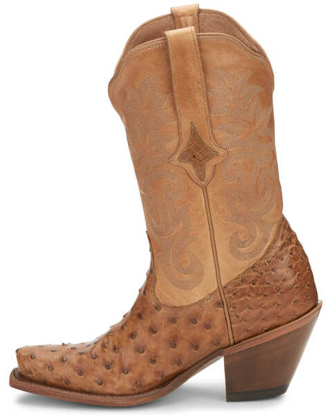 Image #3 - Tony Lama Women's Mindy Saddle Western Boots - Snip Toe, , hi-res